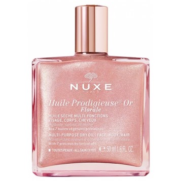 Huile Prodigieuse Or Florale Huile Sèche Multifonctions (visage, corps,cheveux) VAPORISATEUR 50 ML
