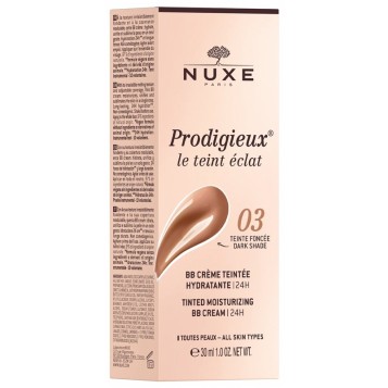 Prodigieux Le Teint Eclat BB Crème Teintée Hydratante 24H TUBE 30 ML Teinte Foncée