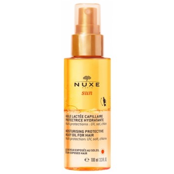 Nuxe Sun - Huile Lactée Capillaire - Brume Protectrice Hydratante FLACON-POMPE 100 ML
