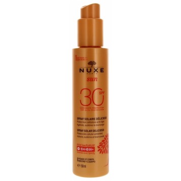 Nuxe Sun - Spray Solaire Délicieux Visage et Corps Haute Protection SPF30 FLACON-POMPE 150 ML