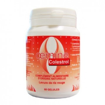Colestrol Levure de Riz Rouge 60 Gélules 
