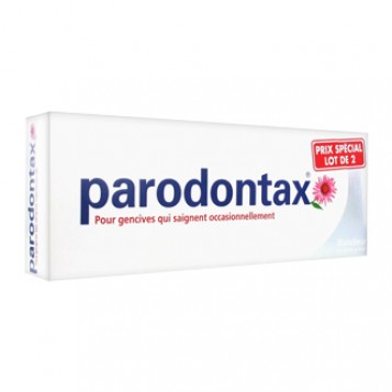 Parodontax - Dentifrice Quotidien au Fluor Blancheur Lot de 2
