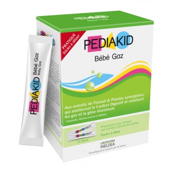 Pédiakid Bébé Gaz - 12 Sticks