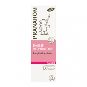 Pranarôm PranaBB - Baume Respiratoire BIO 40g Respiration Aisée  Dès 3mois 