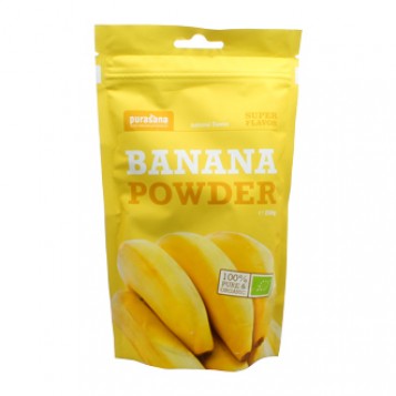 Purasana Super Flavor - Poudre de Banane - Banana Powder BIO 250g