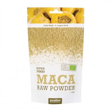 Purasana Super Food - Maca Raw Powder BIO 200g 100% pure et biologique 5400706613231