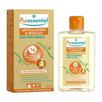 Puressentiel Friction Arnica aux 14 Huiles Essentielles & Arnica - 200 ml 3401560184341