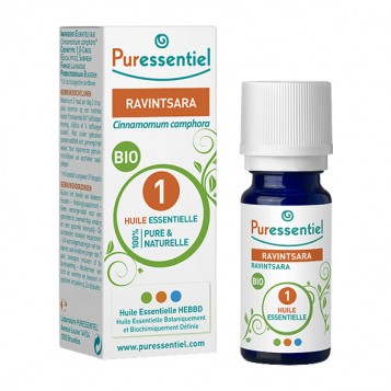 Puressentiel Ravintsara - Huile Essentielle BIO - 30 ml Cinnamomum camphora 100% pure & naturelle