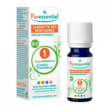 Puressentiel Sarriette des Montagnes - Huile Essentielle BIO - 5 ml Satureja montana 100% pure & naturelle