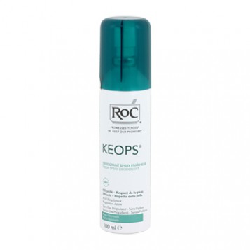 Roc Keops Déodorant Spray Fraîcheur 100 ml Efficacité 48 h Non parfumé