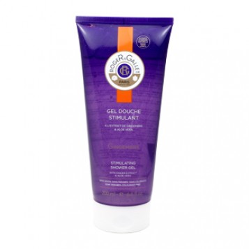 Roger & Gallet Gingembre - Gel douche Stimulant - 200 ml Convient aux peaux sensibles Sans savon Sans paraben Sans colorants