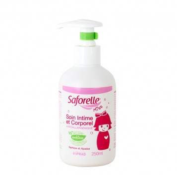 Saforelle Miss 250 ml Soin intime et corporel nettoie et apaise Sans paraben