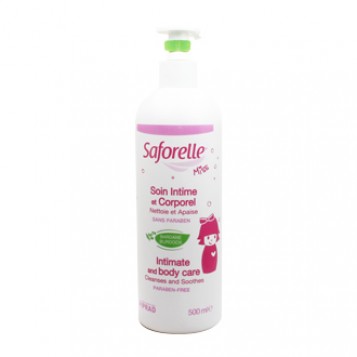 Saforelle Miss 500 ml Soin intime et corporel nettoie et apaise Sans paraben