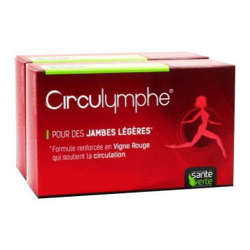 Santé Verte Circulymphe 60 comprimés pour avoir des jambes légères hyperpara