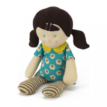 Soframar Bouillotte Flora Poupée Bouillotte peluche Un doux mélange de grains de blé et de fleurs de lavande