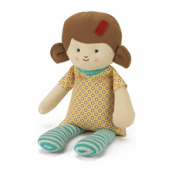 Soframar Bouillotte Julie Poupée Bouillotte peluche Un doux mélange de grains de blé et de fleurs de lavande