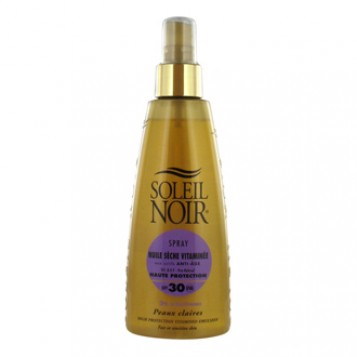 soleil-noir-huile-seche-vitaminee-spf-30-150-ml-peaux-claires-aux-actifs-anti-age-haute-protection-vitamine-a-e-f-pro-retinol-hyperpara
