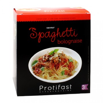 Protifast Spagetti Bolognaise 7 sachets Phase 3 Préparation riche en protéines pour stabilisation. Phase de Consolidation 3