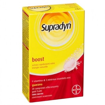 Supradyn Boost 20 Comprimés Effervescents