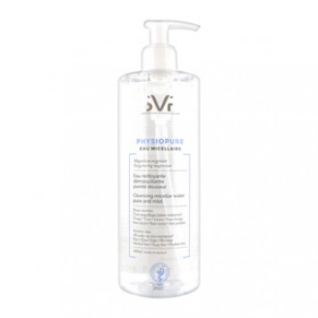 SVR Physiopure - Eau Micellaire Eau Nettoyante Démaquillante Pureté Douceur 400 ml