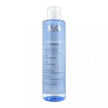 SVR Physiopure - Tonique Lotion Pureté Douceur 200 ml Pour les peaux sensibles Visage Sans rinçage