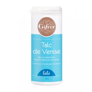 Gifrer Talc de Venise 125g Poudre légère et onctueuse Pour toute la famille