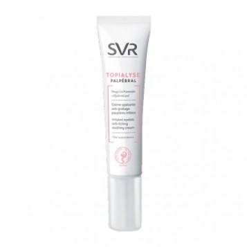 SVR Topialyse - Palpébral 15 ml Crème apaisante anti-grattage paupière irritées Pour enfant et adulte Sans parfum et sans paraben