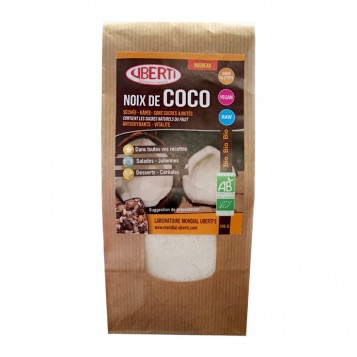 Uberti's Noix de Coco BIO - 150gr Naturellement riche en manganèse et en cuivre Sans gluten Convient aux végétariens