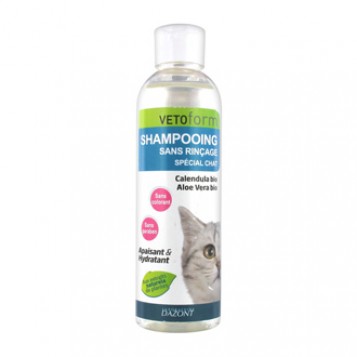 vetoform shampooing usage frequent special chat 200 ml apaisant et hydratant sans colorant et sans paraben