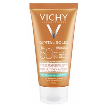 Capital Idéal Soleil - BB Émulsion Anti-Brillance Teintée Toucher Sec SPF50 - 50 ml