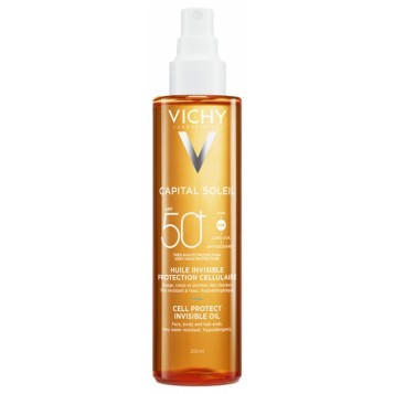 Capital Soleil Huile Invisible Protection Cellulaire SPF50+ 200 ml 