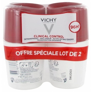 DEO - LOT*2 DETRANSPIRANT CLINICAL CONTROL 96H 2x 50 ml