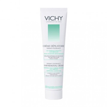 Vichy Crème Dépilatoire Dermo-Tolérance - 150 ml Peau sensible Jambes, aisselles, maillot Texture onctueuse facile à étaler 3337871305802