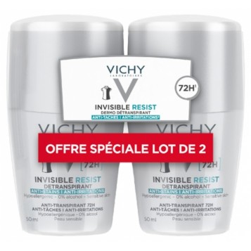 DEO - LOT*2 DETRANSPIRANT INVISIBLE RESIST 72H 2x 50 ml