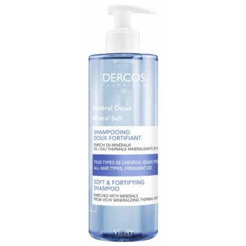 Dercos Technique - Minéral Doux - Shampooing Doux Fortifiant  - 400 ml
