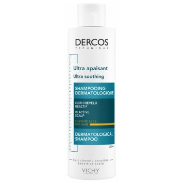 Dercos Technique - Ultra Apaisant - Shampooing Cheveux Secs - 200 ml
