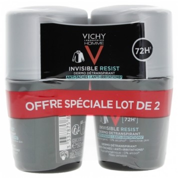 DEO - LOT*2 DETRANSPIRANT INVISIBLE RESIST 72H 2x 50 ml