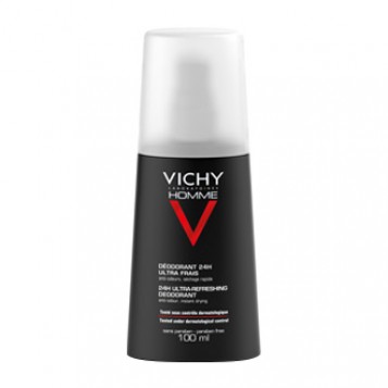 Vichy Homme Déodorant Vaporisateur Ultra-Frais 100 ml