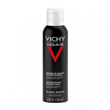 Vichy Homme Mousse de Rasage Anti-Irritations 200 ml Votre peau est mieux protégée durant le rasage 3337871318901