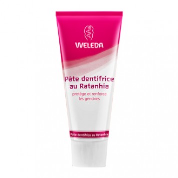 Weleda Pâte Dentifrice au Ratanhia 75 ml Protège et renforce les gencives 3596206181102