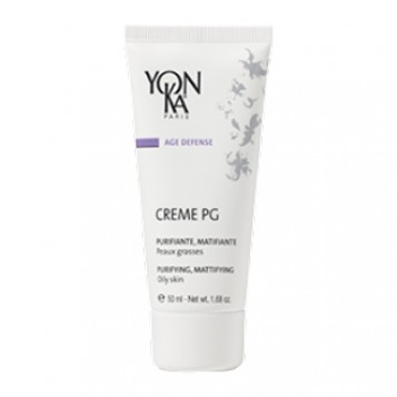Yonka Age Defense - Creme PG - 50 ml Pour peaux grasses Purifiante, matifiante Aux huiles essentielles