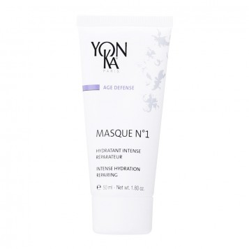 Yonka Age Defense - Masque N°1 - 50 ml Hydratant intense réparateur Anti-âge A l'imperata cylindrica Pour peaux déshydratées et abîmées Sans paraben