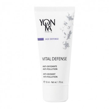 Yonka Age Defense - Vital Defense - 50 ml Anti-oxydante Pour toutes peaux Aux peptides de moringa Sans paraben