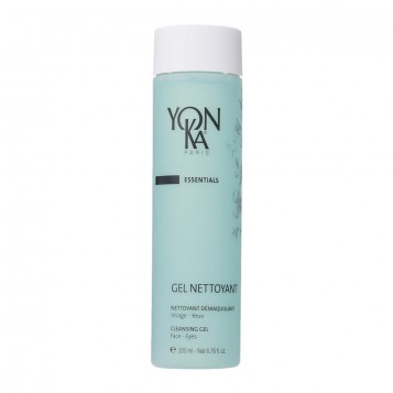 Yonka Essentials - Gel Nettoyant - 200 ml Nettoyant démaquillant Visage et yeux A l'iris