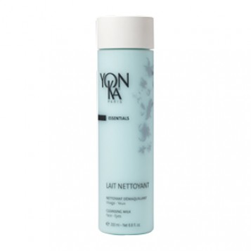 Yonka Essentials - Lait Nettoyant - 200 ml Nettoyant démaquillant Visage et yeux Sans paraben