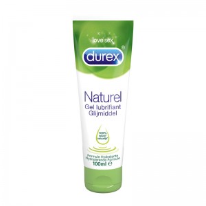 Durex Gel Lubrifiant Naturel - 100 ml 100% naturel Formule hydratante 3059948001430