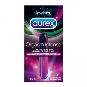 Durex Orgasm' Intense - Gel Stimulant - 10 ml Intensifie l'orgasme féminin Environ 20 utilisations Sans parfum 3059948001447