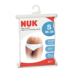 Nuk Slips Jetables - Taille S 36-38 Pour le séjour en maternité Hygiénique Non comprimant 3159927006507