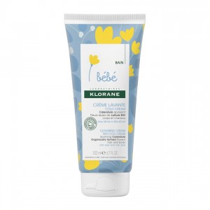 Klorane Bébé Crème Lavante au Cold Cream - 200 ml 3282770104998