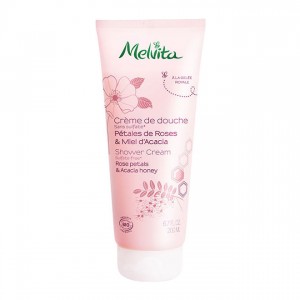 Melvita Crème de Douche - Pétales de Roses & Miel d'Acacia - 200 ml 3284410038151